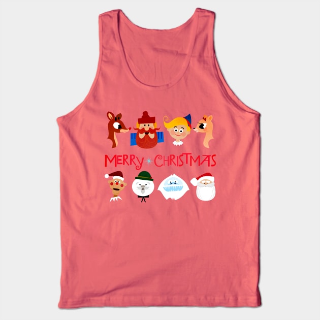 Rudolph The Red Nosed Reindeer Tank Top by ChrisPaulFarias